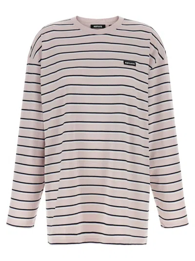 ROTATE BIRGER CHRISTENSEN STRIPED T-SHIRT