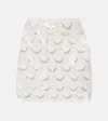 Rotate Birger Christensen Rotate Birgerchristensen Mini Skirt In Sugar Swizzle