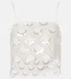 Rotate Birger Christensen Sequined Mini Skirt In Sugar Swizzle