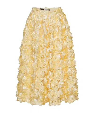 Rotate Birger Christensen Sun Maxi Skirt In Nude