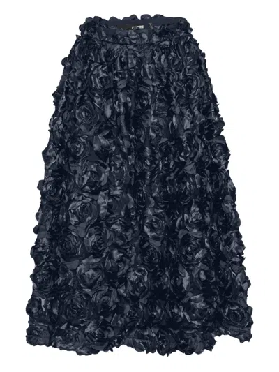 Rotate Birger Christensen Sun Rose-embellished Maxi Skirt
