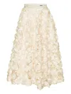 Rotate Birger Christensen Sun Rose-embellished Maxi Skirt