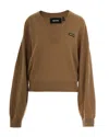 Rotate Birger Christensen Sweater Rotate Woman Color Beige In Brown