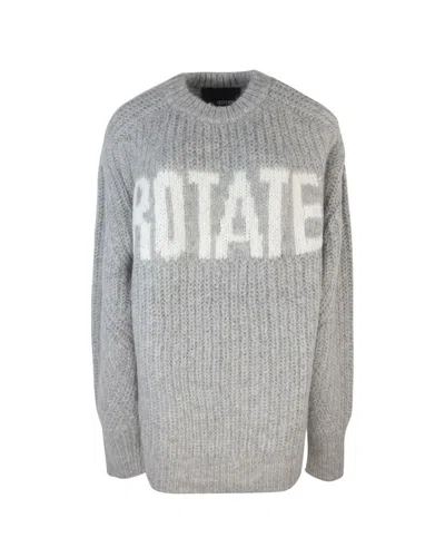 Rotate Birger Christensen Sweater In Gray