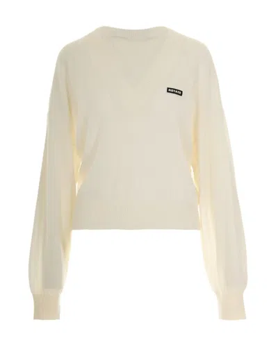 Rotate Birger Christensen Sweater In Neutral