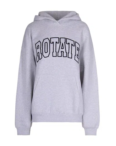 Rotate Birger Christensen Sweatshirt In Gray