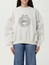 Rotate Birger Christensen Sweatshirt Rotate Woman Color Beige In Gray