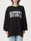 Rotate Birger Christensen Sweatshirt Rotate Woman Color Black In Black