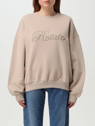 Rotate Birger Christensen Sweatshirt Rotate Woman Color Natural