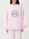 Rotate Birger Christensen Sweatshirt With Logo In Pink