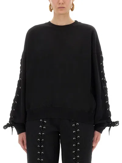 ROTATE BIRGER CHRISTENSEN SWEATSHIRT WITH LACES