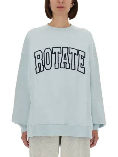 ROTATE BIRGER CHRISTENSEN SWEATSHIRT WITH LOGO