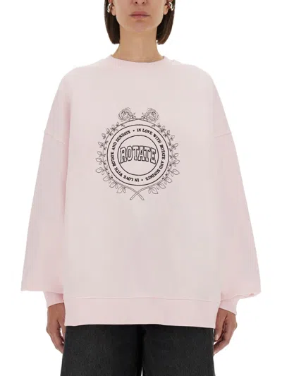 ROTATE BIRGER CHRISTENSEN SWEATSHIRT WITH LOGO