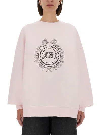 ROTATE BIRGER CHRISTENSEN SWEATSHIRT WITH LOGO