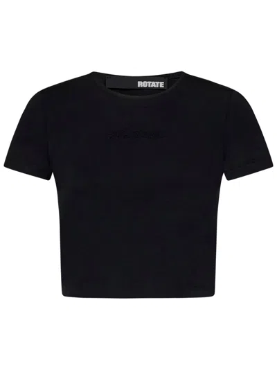 Rotate Birger Christensen T-shirt In Black