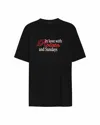 Rotate Birger Christensen Rotate Graphic Slogan Casual Top In 100