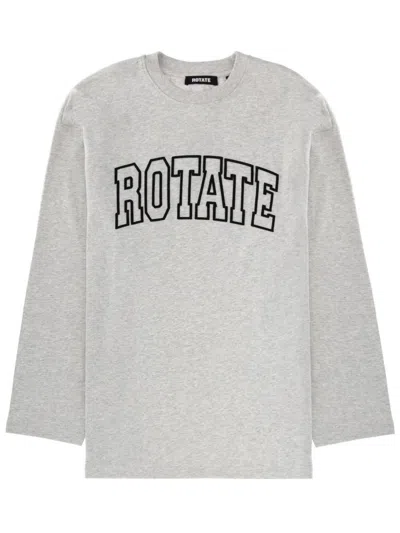 ROTATE BIRGER CHRISTENSEN ROTATE BIRGER CHRISTENSEN T-SHIRT WITH LOGO