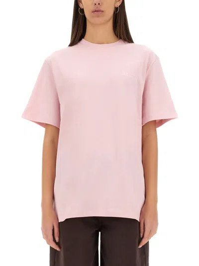 ROTATE BIRGER CHRISTENSEN T-SHIRT WITH LOGO