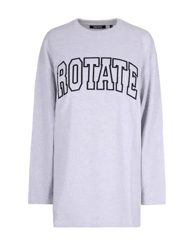 Rotate Birger Christensen T-shirts In Gray