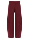 Rotate Birger Christensen Joggers Featuring Elastic Waistband And Side Pockets In Red