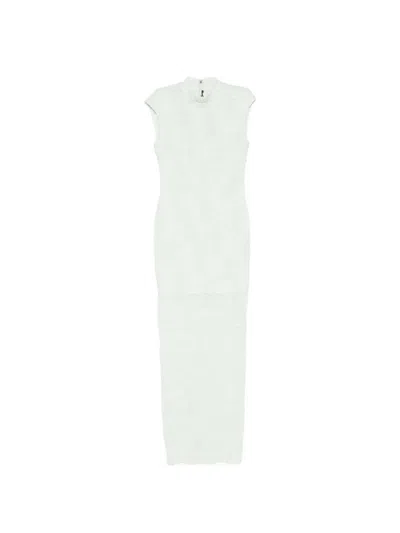 Rotate Birger Christensen Textured-finish Sleeveless Maxi Dress In Green
