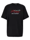 Rotate Birger Christensen Rotate Graphic Slogan Casual Top