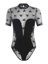 Rotate Birger Christensen Bodysuit Rotate In Black