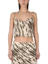 Rotate Birger Christensen Rotate Birgerchristensen Top Millie In Multicolour