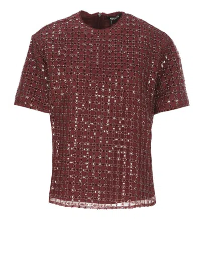 Rotate Birger Christensen Rotate Top With Paillettes In Multi