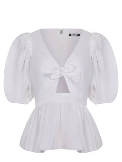 Rotate Birger Christensen Top Rotate In White