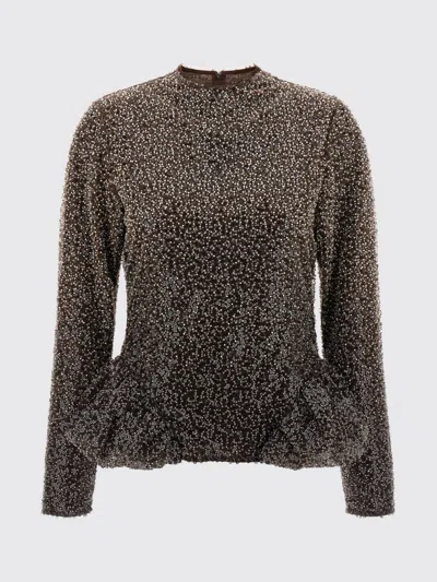 ROTATE BIRGER CHRISTENSEN TOP ROTATE WOMAN COLOR BEIGE,H66235022