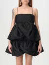 Rotate Birger Christensen Top Rotate Woman Color Black In Black