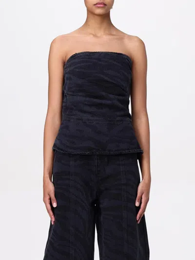 ROTATE BIRGER CHRISTENSEN TOP ROTATE WOMAN COLOR BLACK,g49267002