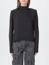 Rotate Birger Christensen Top Rotate Woman Color Black In Black