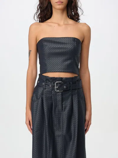 Rotate Birger Christensen Top Rotate Woman Color Blue