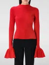 Rotate Birger Christensen Top Rotate Woman Color Red In Red