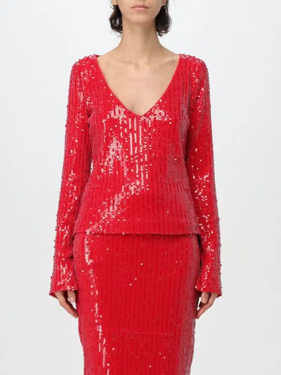 ROTATE BIRGER CHRISTENSEN TOP ROTATE WOMAN COLOR RED,G26416014