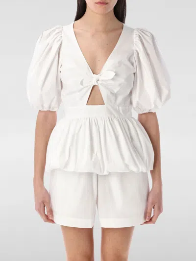 Rotate Birger Christensen Top Rotate Woman Color White