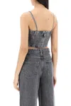 Rotate Birger Christensen Top In Denim