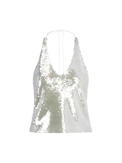 Rotate Birger Christensen Top Rotate Damen Farbe Weiss In White