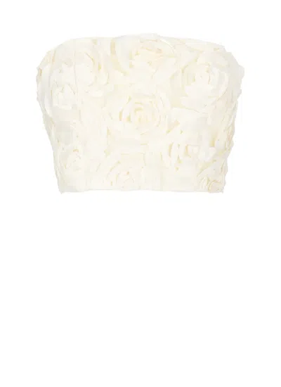 ROTATE BIRGER CHRISTENSEN TOP WITH ROSES
