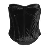 Rotate Birger Christensen Velvet Bustier Top In Black