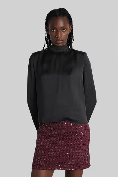 Rotate Birger Christensen Topwear In Black Polyester