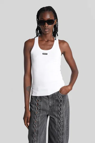 Rotate Birger Christensen Topwear In White Cotton