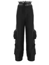 Rotate Birger Christensen Drawstring-waistband Wide-leg Trousers