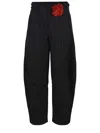 Rotate Birger Christensen Trousers In Pinstripe Fabric