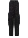 ROTATE BIRGER CHRISTENSEN TROUSERS ROTATE MADE WITH SEQUINS