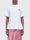 Rotate Birger Christensen T-shirt Woman Rotate In White