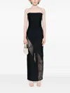 Rotate Birger Christensen Tube Maxi Dress In Black