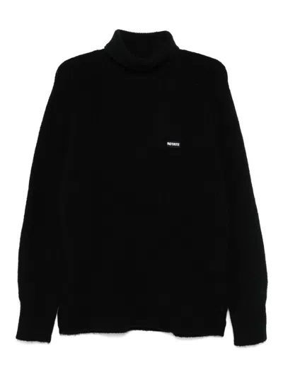 ROTATE BIRGER CHRISTENSEN SUÉTER CON CUELLO ALTO - NEGRO